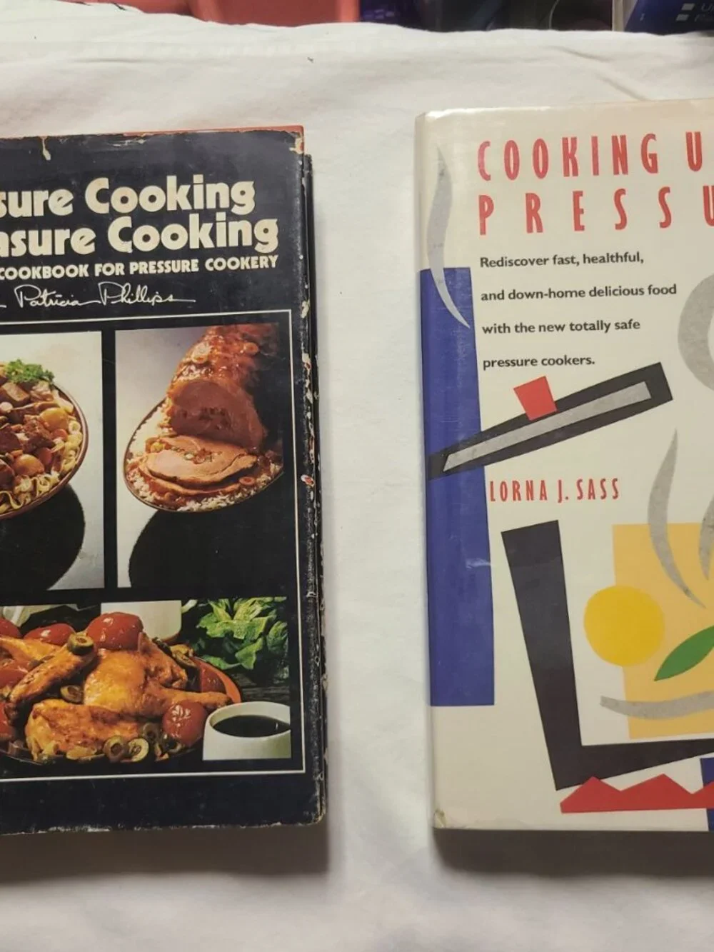 Pressure Cooking Cookbook Set 2 Books Sass & Philips Pressure Cooker Recipes
